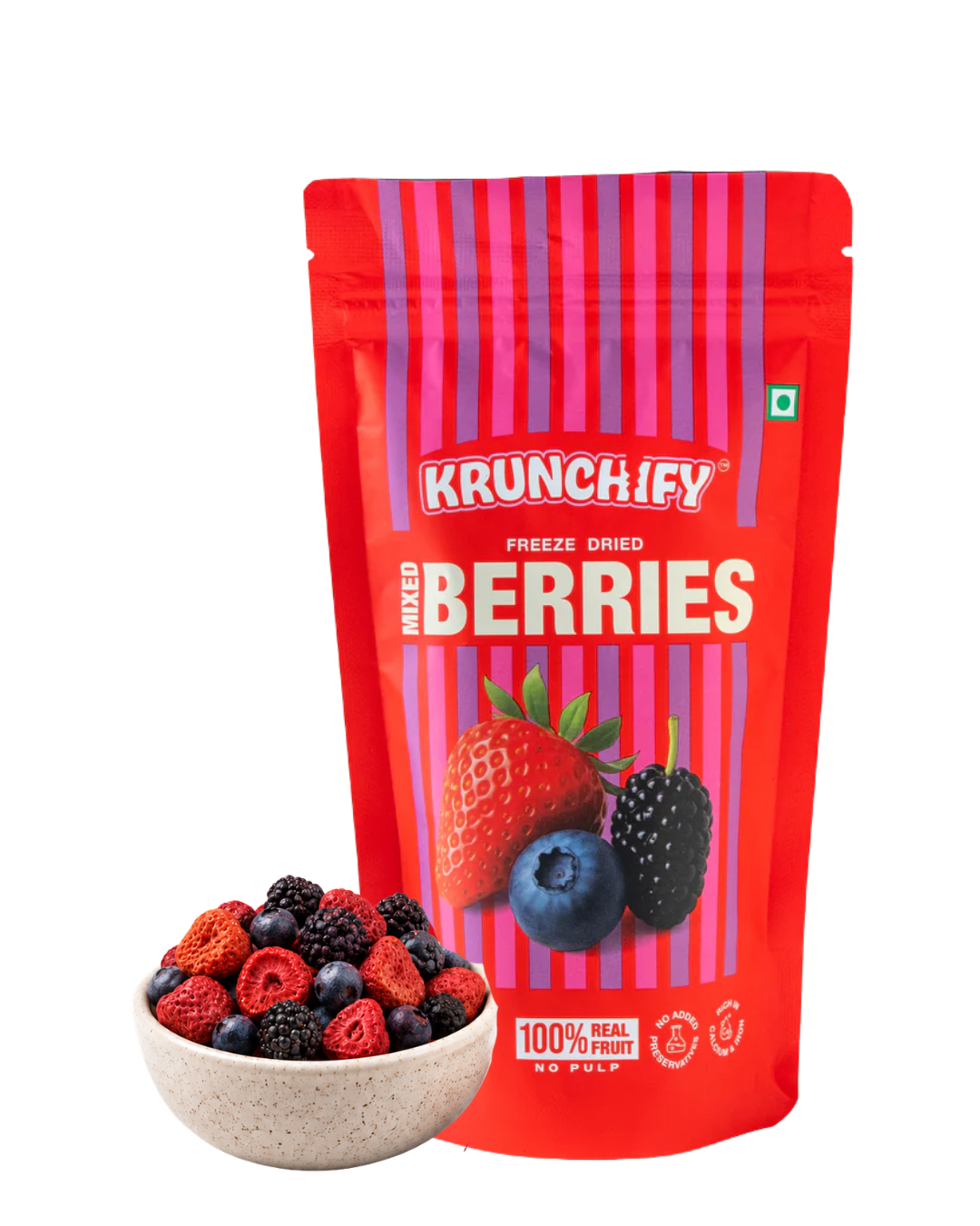 Freeze Dried Mixed Berries