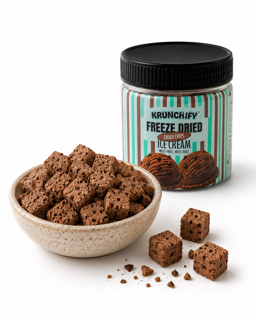 Freeze Dried Choco Chips Ice Cream
