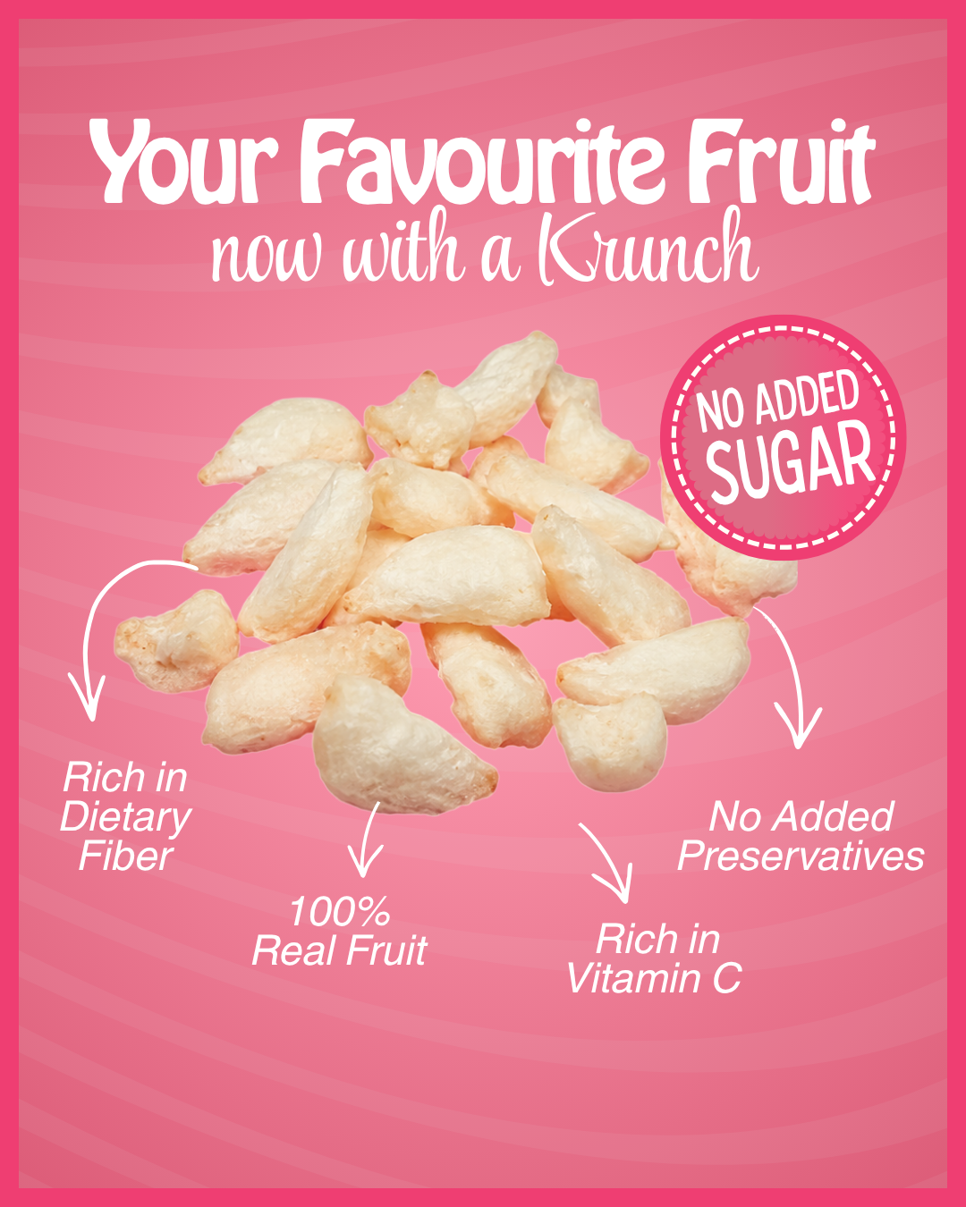 Freeze Dried Lychee