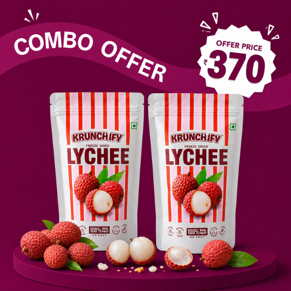 Freeze Dried Lychee COMB0 0F 2