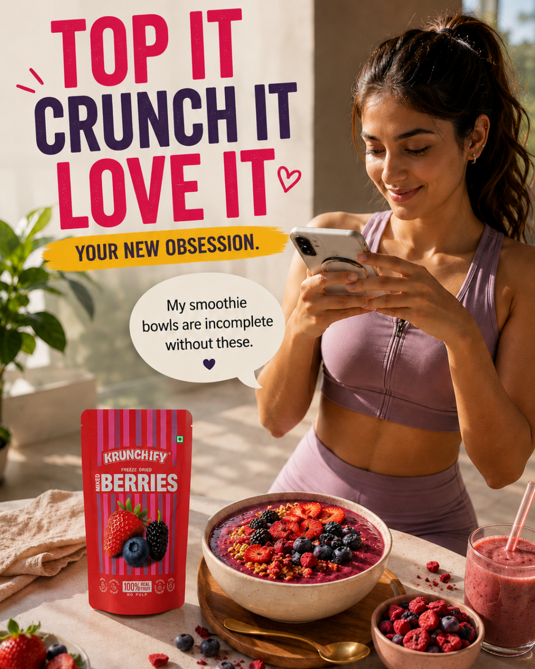 Freeze Dried Mixed Berries