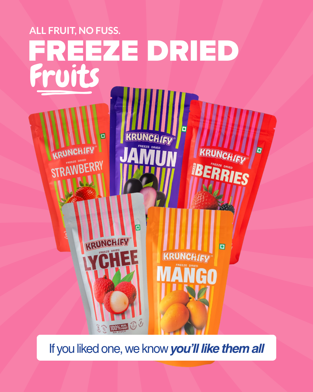 Freeze Dried Lychee