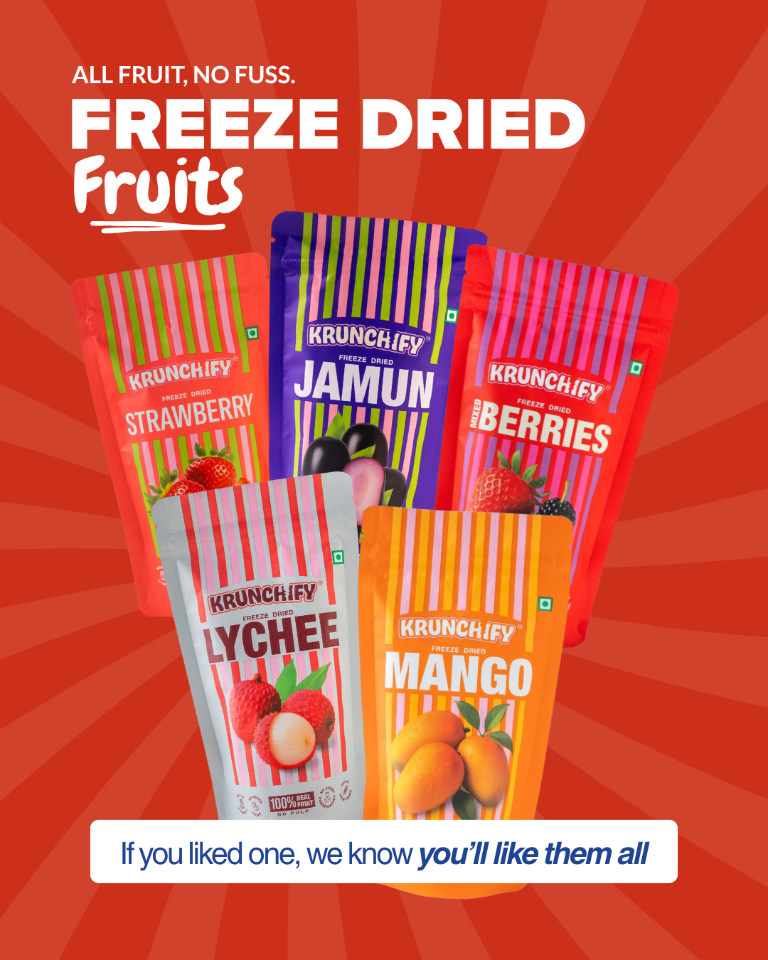 Freeze Dried Mixed Berries