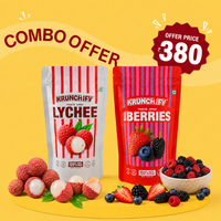 Freeze Dried Lychee & Mixed Berries COMBO