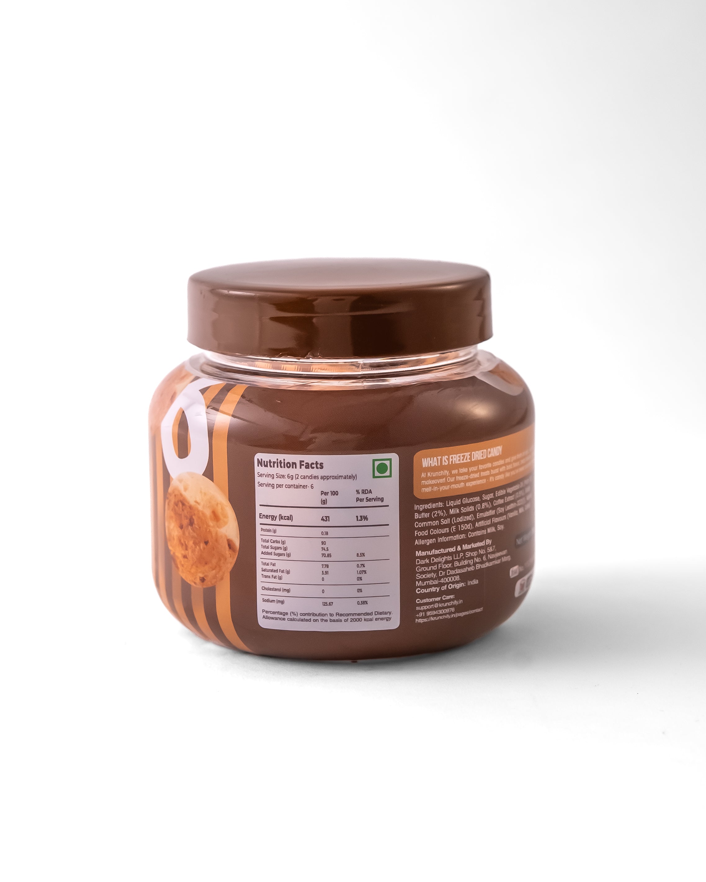 Freeze Dried Cappuccino Candy