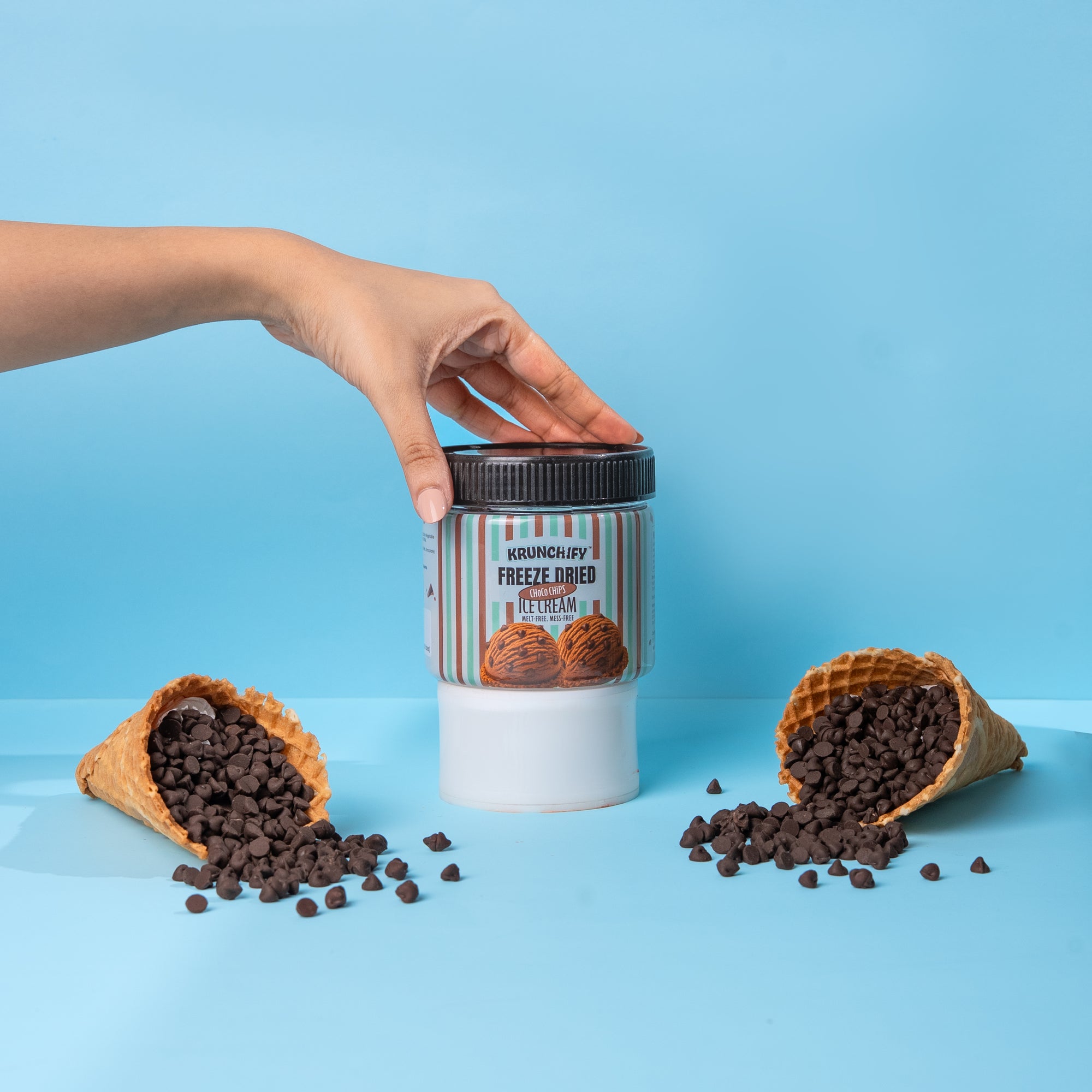 Freeze Dried Choco Chips Ice Cream