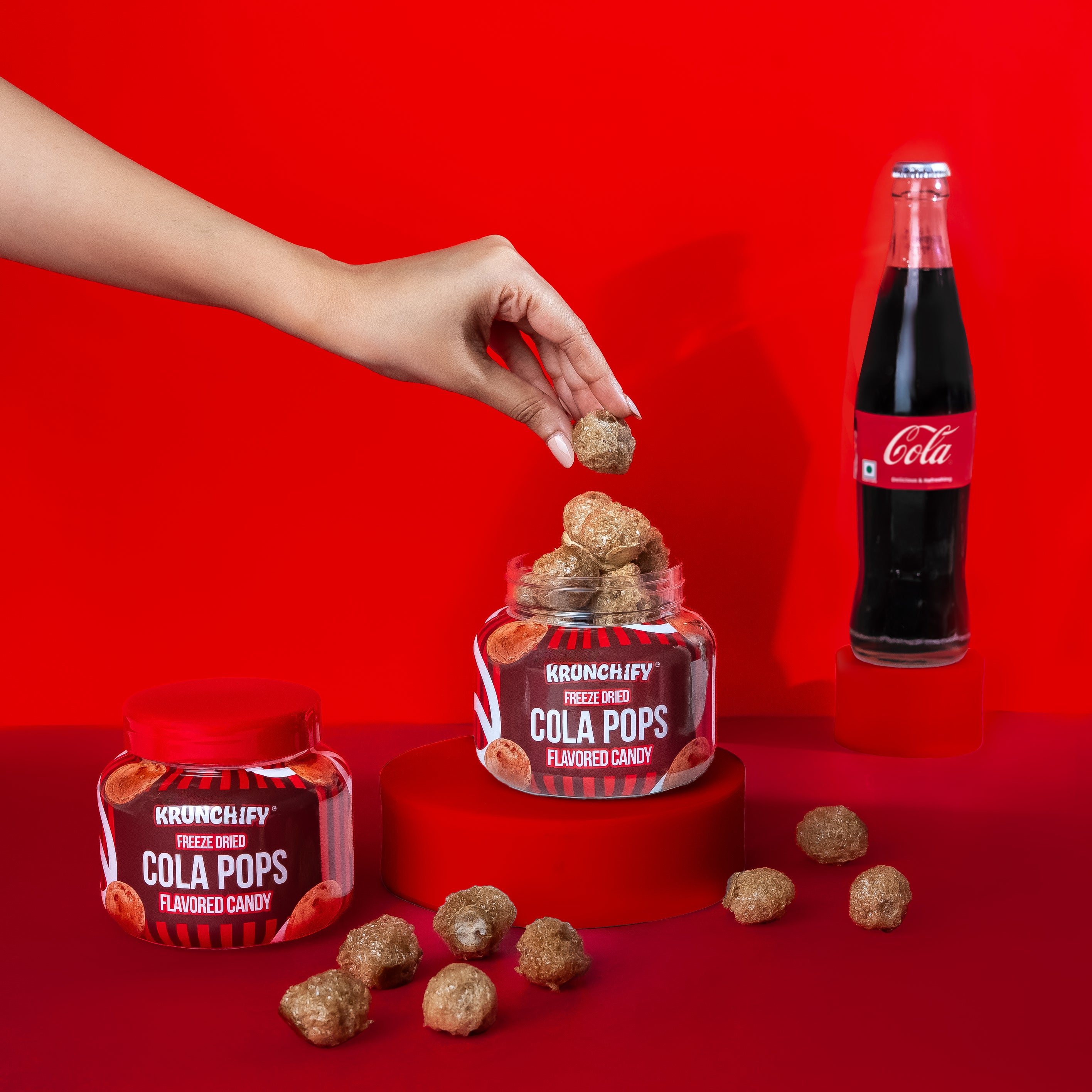 Freeze Dried Cola Pops Candy