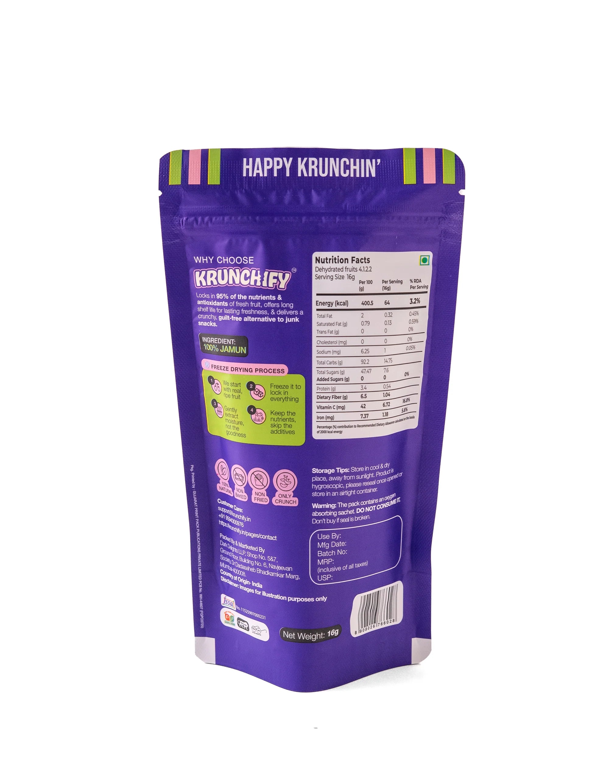 Freeze Dried Jamun COMBO OF 2