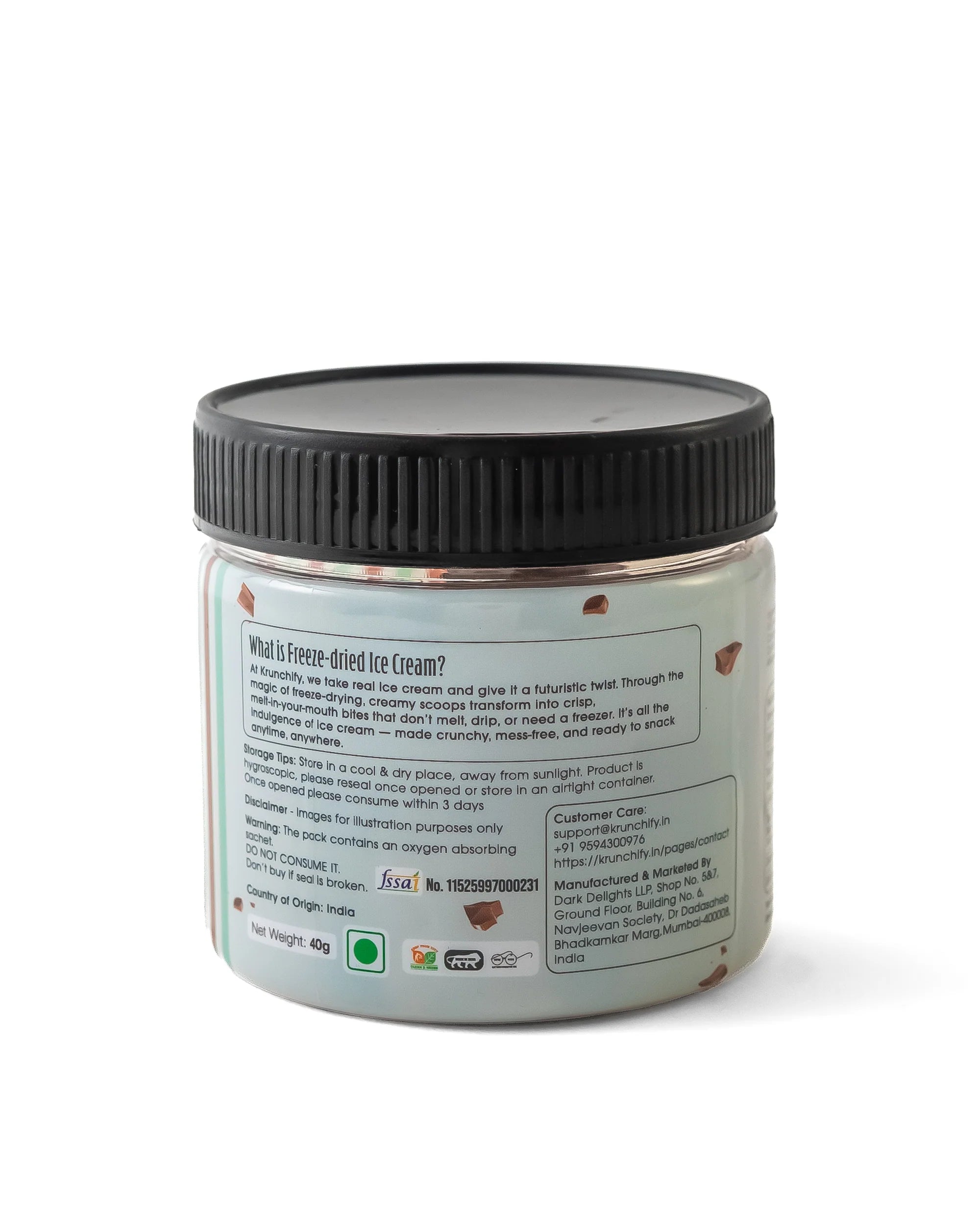 Double Trouble Freeze Dried Choco Chip & Cookies and Cream Ice Cream COMBO