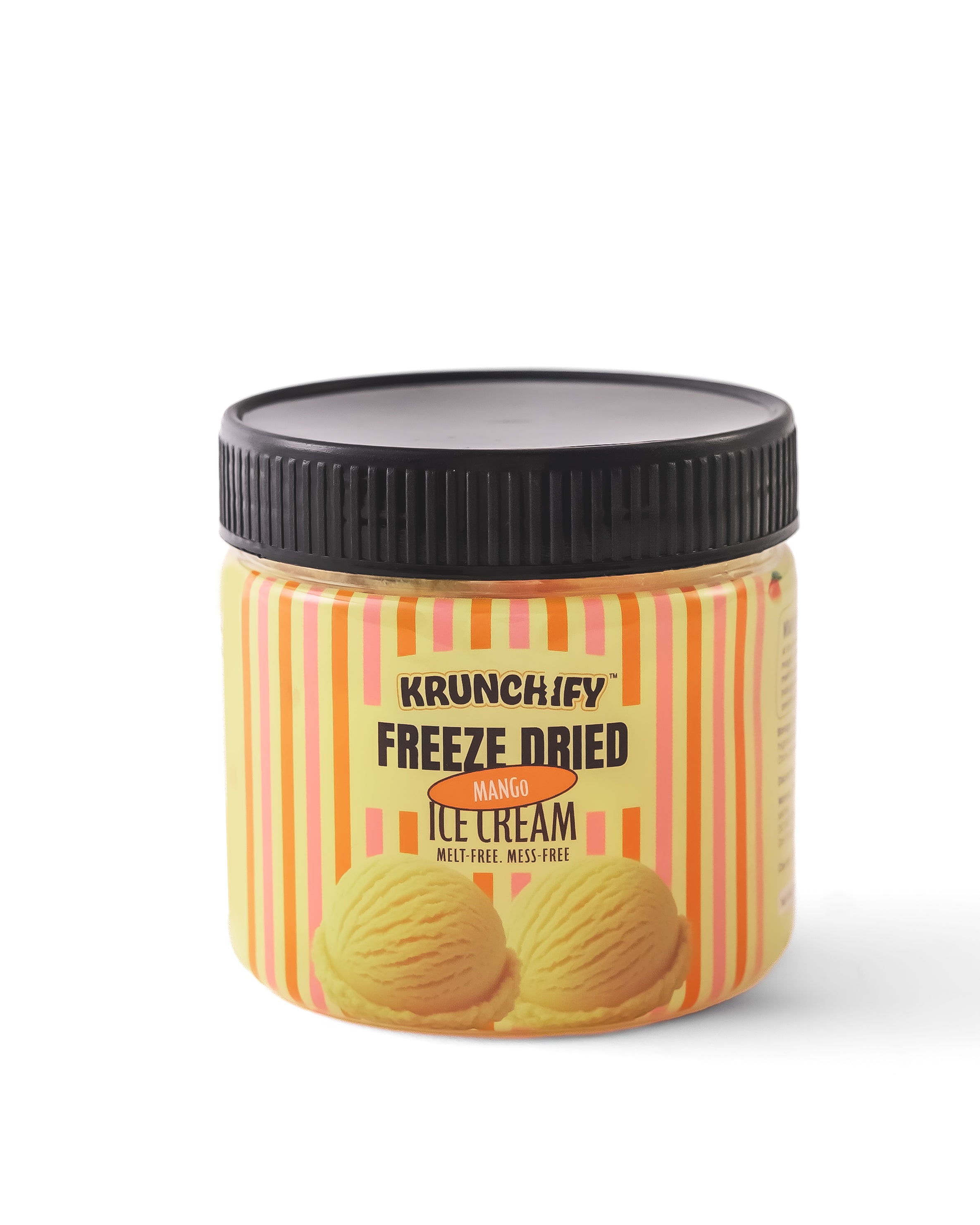 Freeze Dried Mango Ice Cream