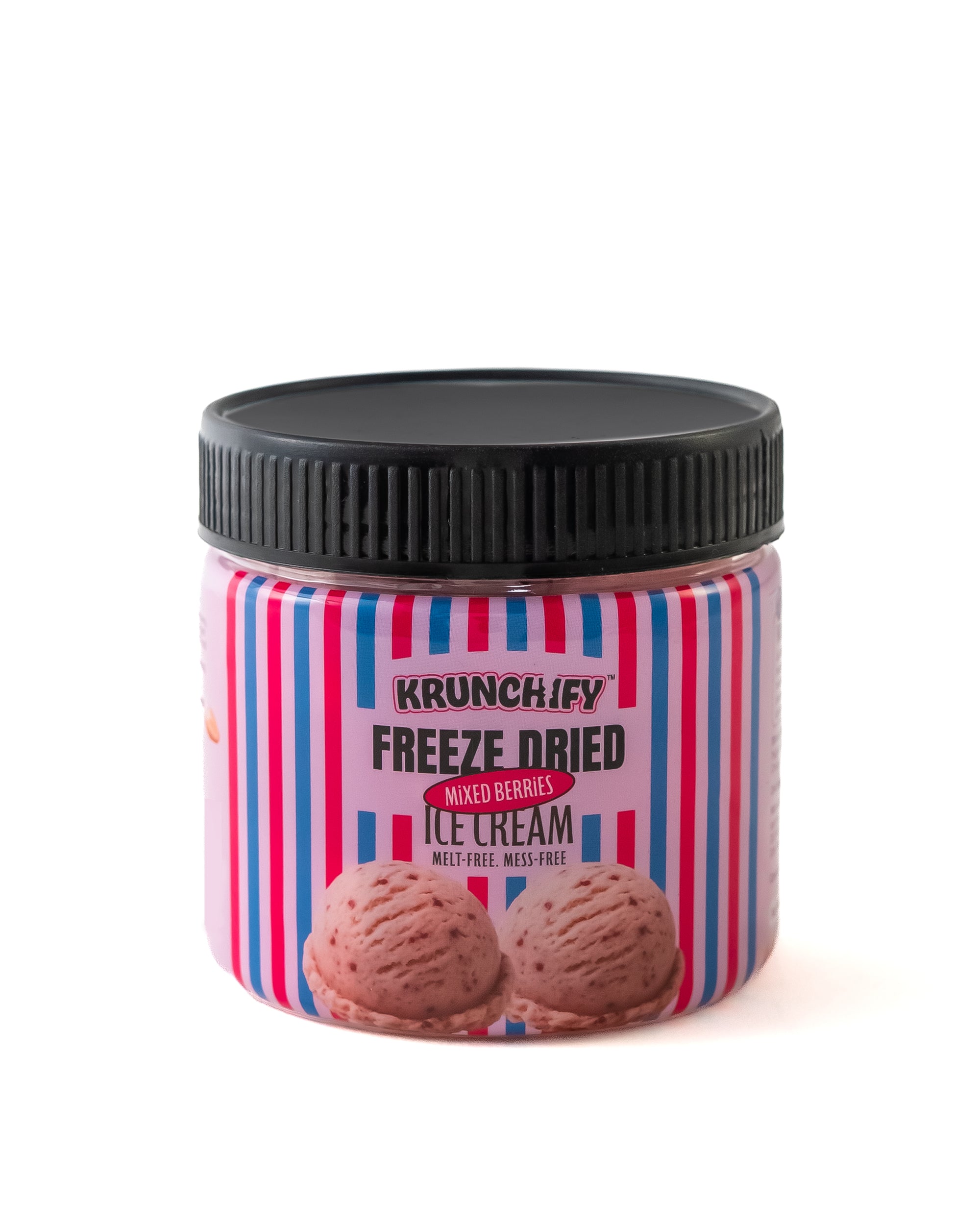 Freeze Dried Mixed Berries Ice Cream