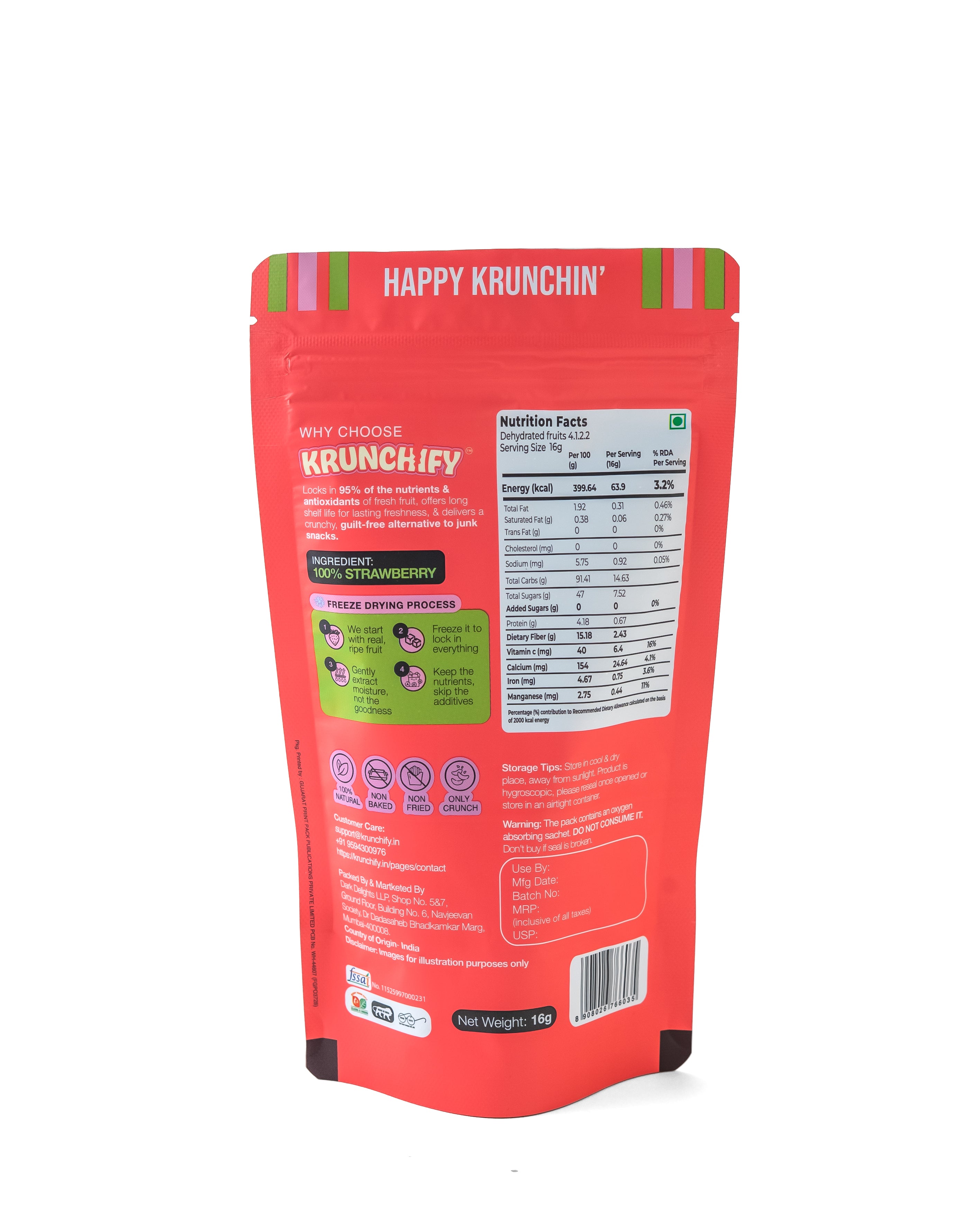 Freeze Dried Strawberry