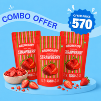 Freeze Dried Strawberry COMBO OF 3